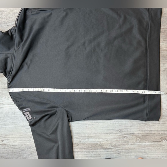 Harley-Davidson Men's Charcoal Black Embroidered Hoodie Size XL - Picture 11 of 13
